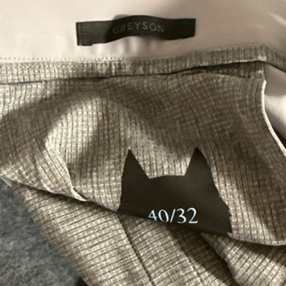 Greyson Montauk Trouser Mens 40x32 Slate Grey‎ Performance Golf Pants NWT Office - Picture 5 of 12